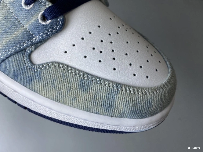 Reps TBK Air Denim Washed CZ8455-100 Jordan 1 Low 0816